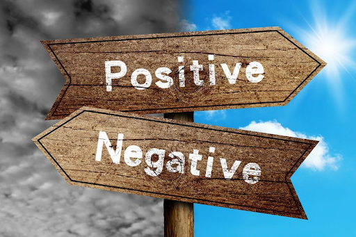 positive vs negative